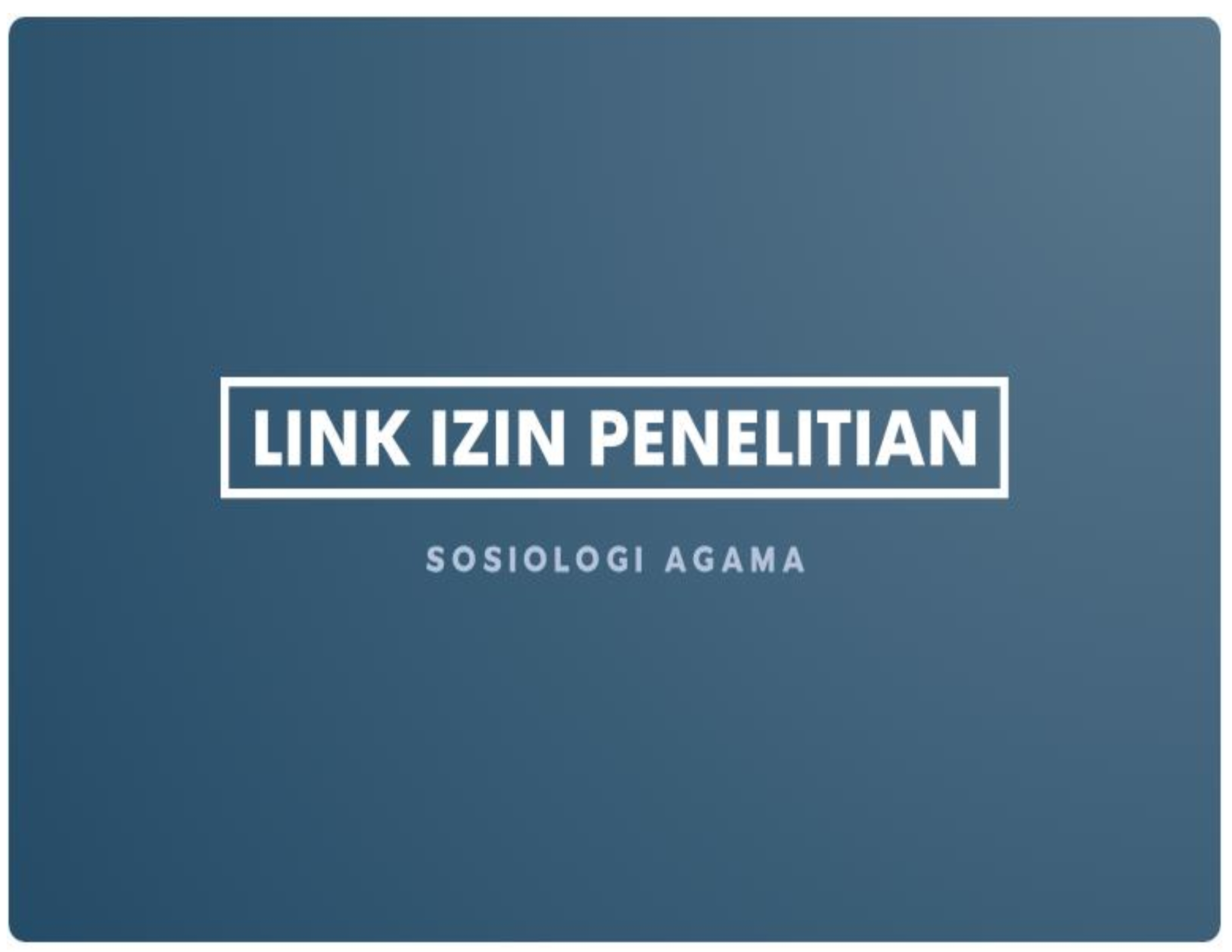 Link Izin Penelitian