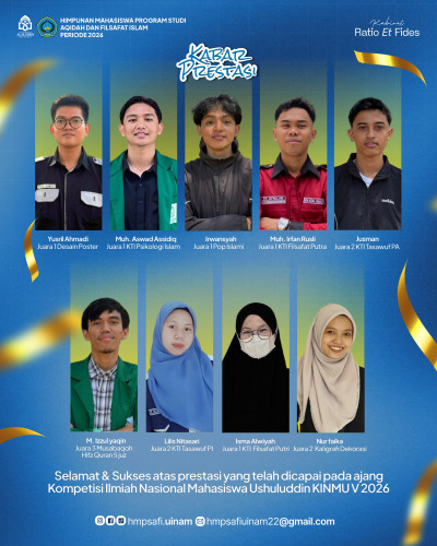 Mahasiswa Aqidah dan Filsafat Islam UIN Alauddin Borong 9 Prestasi di KINMU V 2026
