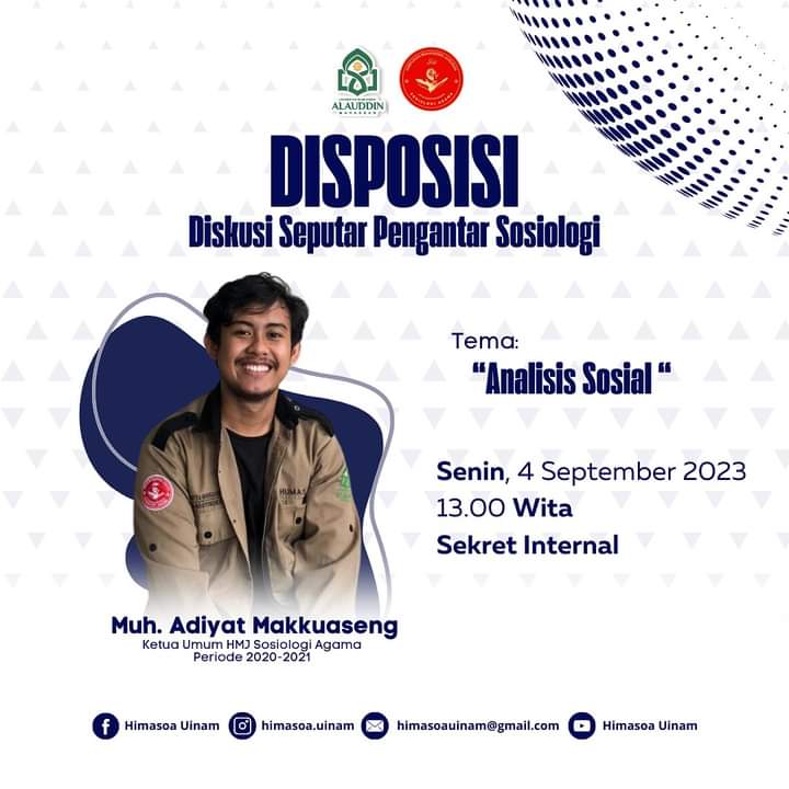 HMJ Sosiologi Agama UIN Alauddin Makassar